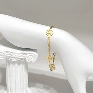 Vintage Avon Gold Link Bracelet Medallions